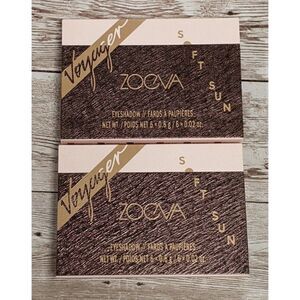 Zoeva Voyager SOFT SUN Set of 2 Eyeshadow Palette Mini 6 Colors New In Box
